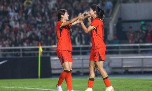 四国赛-唐佳丽破门中国女足3-0乌兹别克 新帅首秀开门红