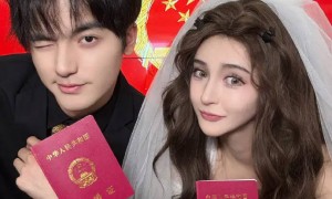 李心艾刘子瑞宣布结婚 女方曾出演《栀子花开》《锦绣未央》等