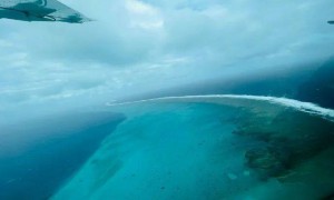 菲律宾飞机闯入黄岩岛领空，巡逻成功，中国海警进行无线电警告，这是在逼中国填岛！